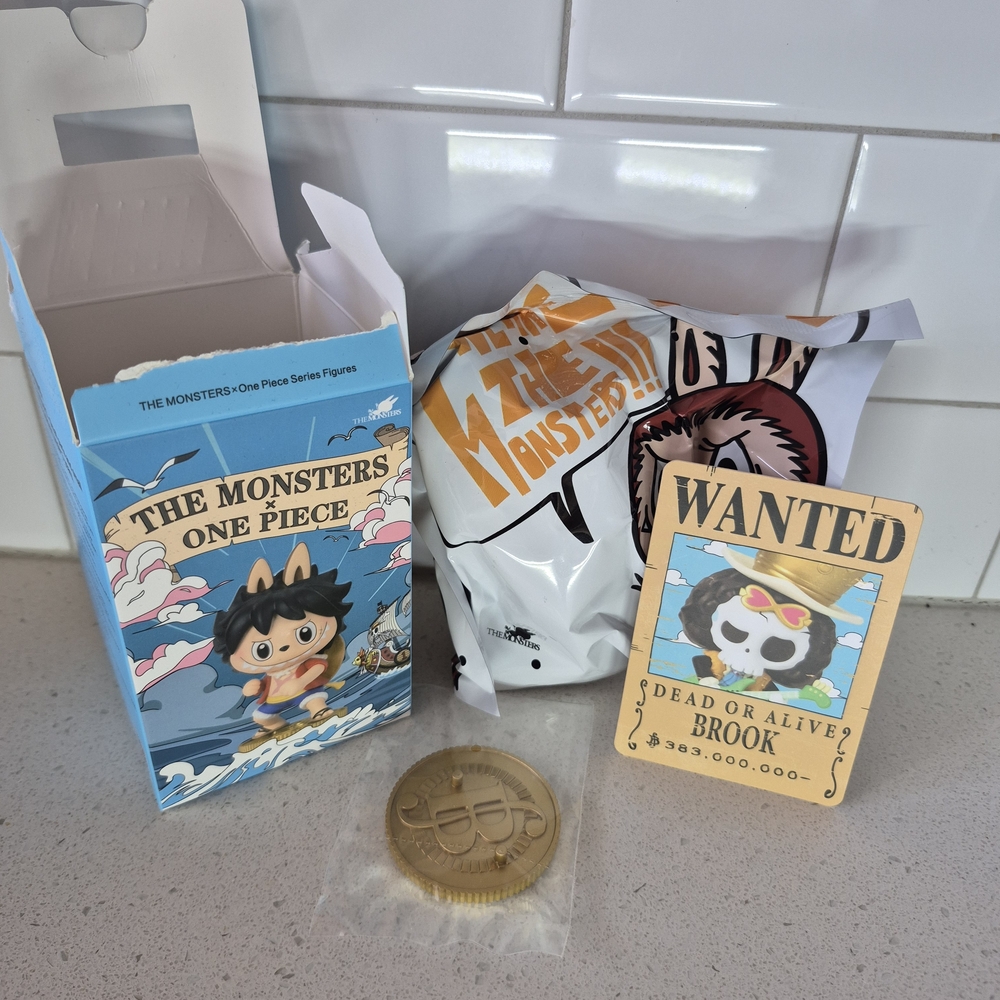 POP MART Brook One Piece X The Monsters Figure Set
